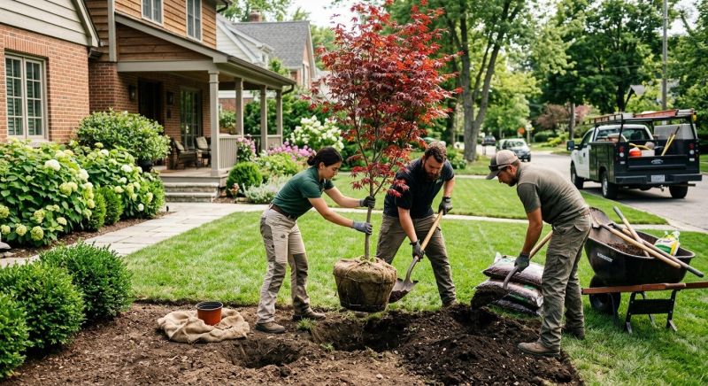 Oak Tree Planting in Ventura County, CA